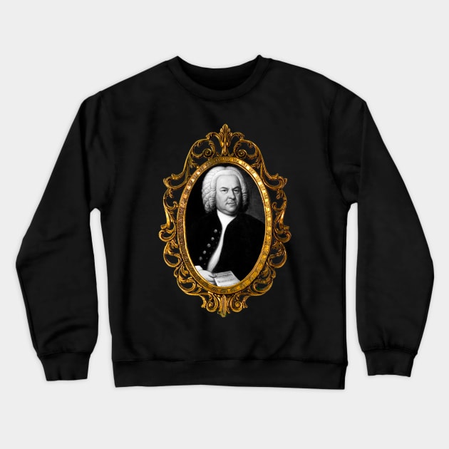 Johann Sebastian Bach Crewneck Sweatshirt by TheMusicophile